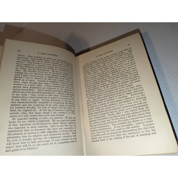 Antique 1915 A Far Country Winston Churchill HC Book Macmillan Co First Edition - Picture 8 of 12